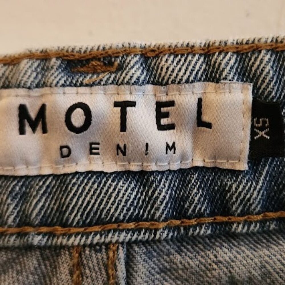 Motel Rocks Scandi Girl Denim Women's Jeans Size XS - Picture 5 of 6